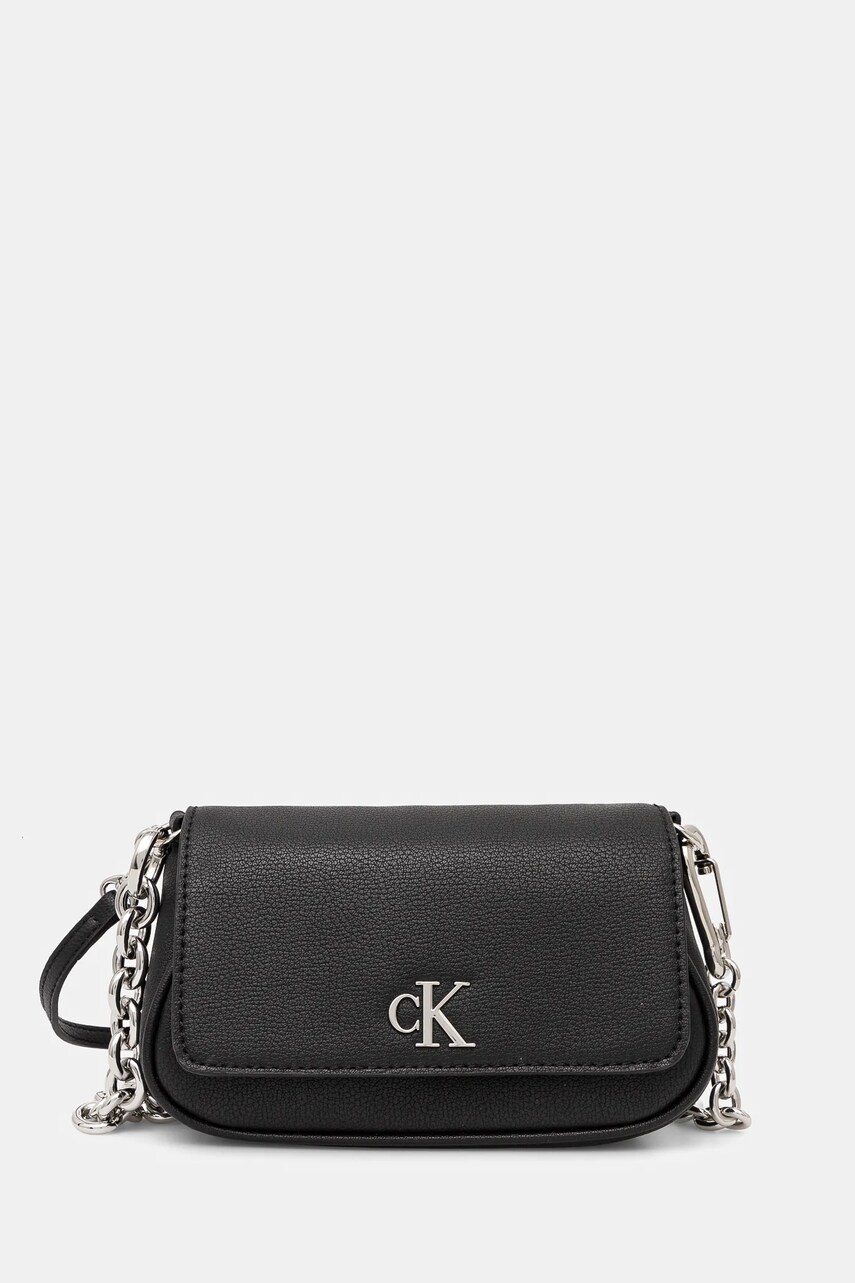 Levně Kabelka Calvin Klein Jeans černá barva, K60K613049