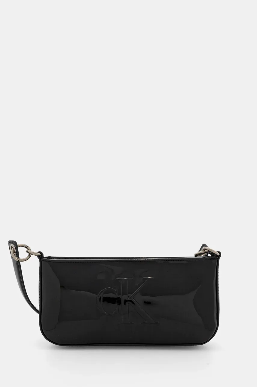 Kabelka Calvin Klein Jeans černá barva, K60K613052