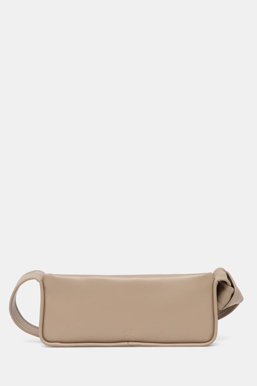 Kabelka Calvin Klein Jeans béžová barva, K60K613055