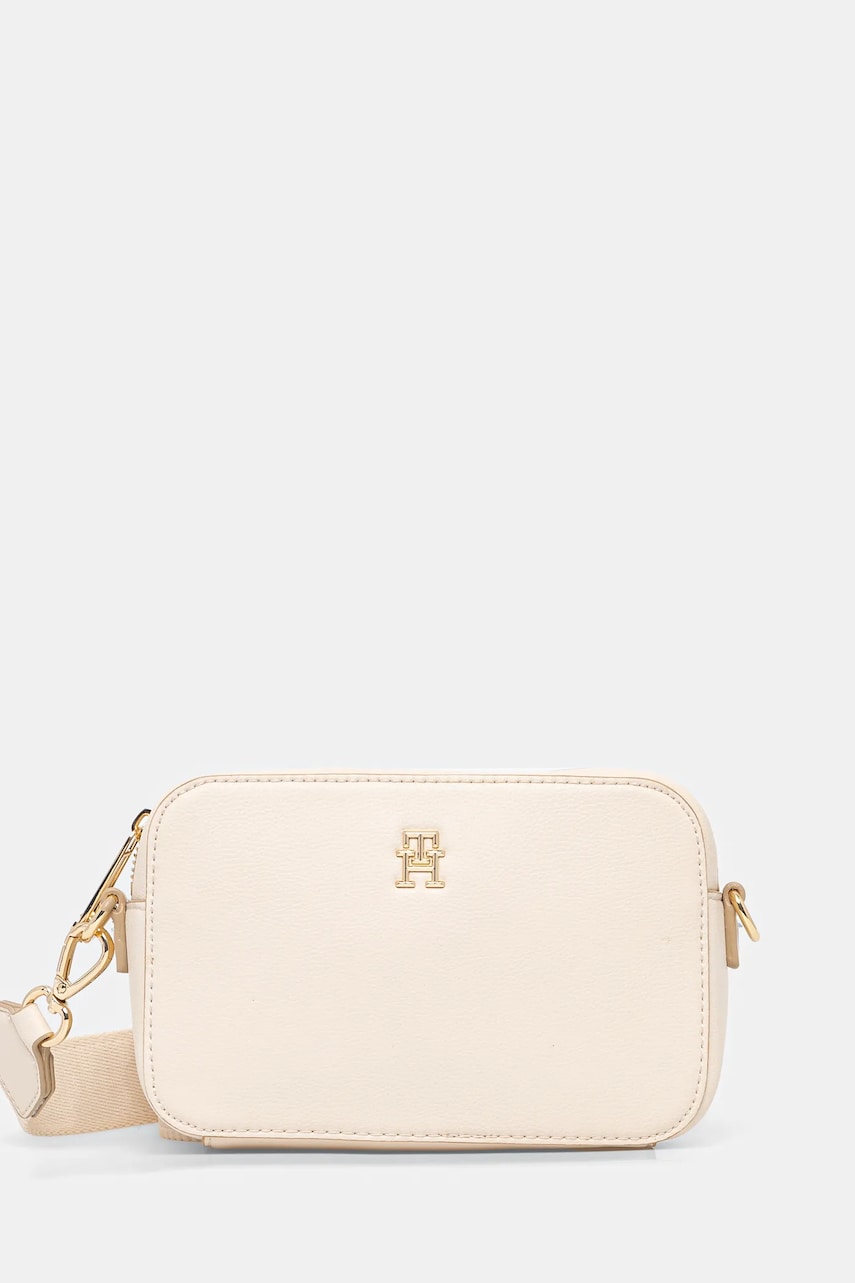 Levně Kabelka Tommy Hilfiger béžová barva, AW0AW16906