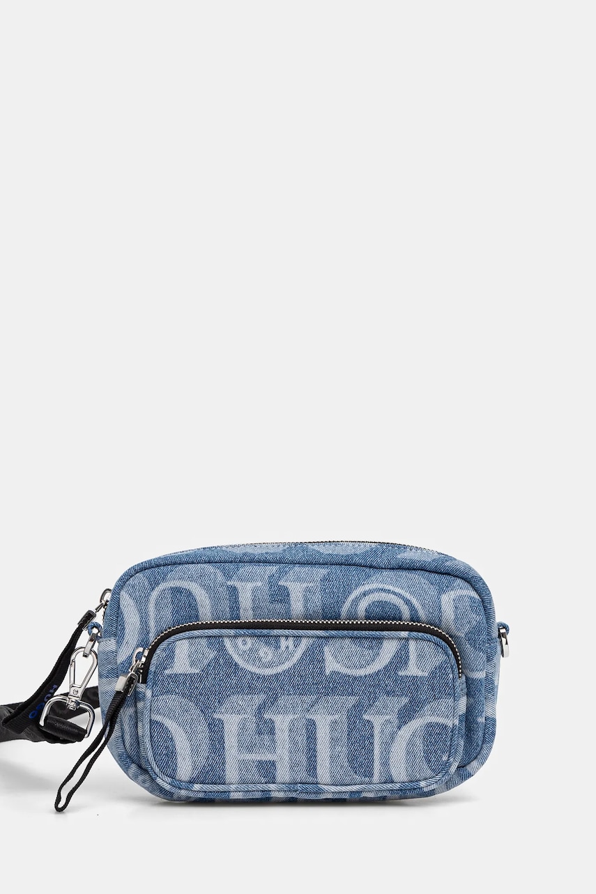 Hugo Blue geanta de blugi culoarea negru, 50535946