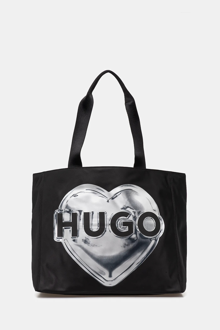 HUGO geantă culoarea negru, 50536040
