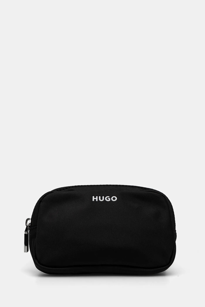 HUGO borsetă culoarea negru, 50536057