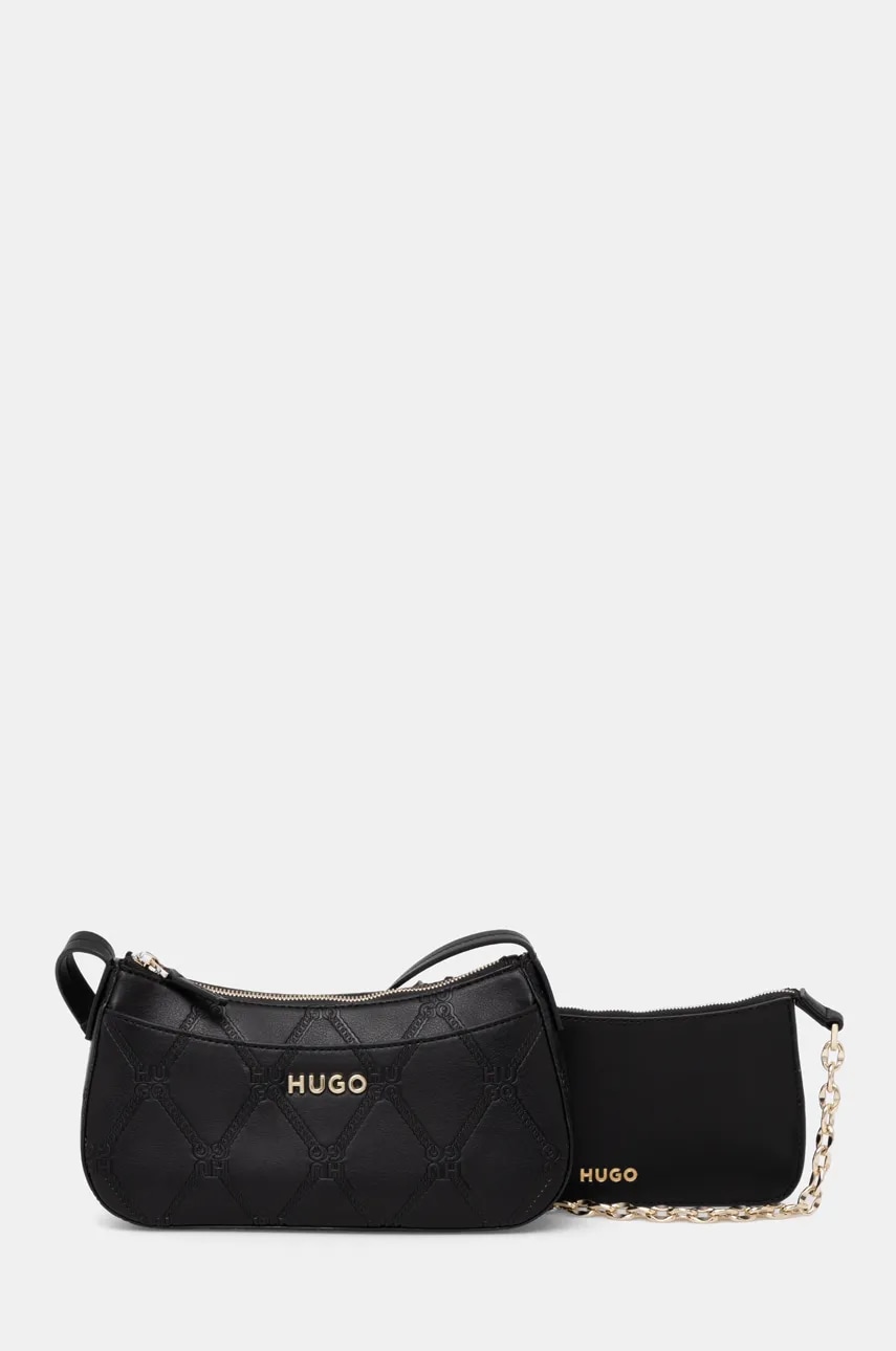 HUGO geantă culoarea negru, 50536133