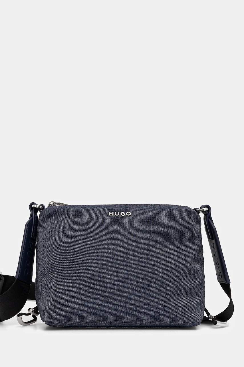 HUGO poseta culoarea albastru marin, 50536189