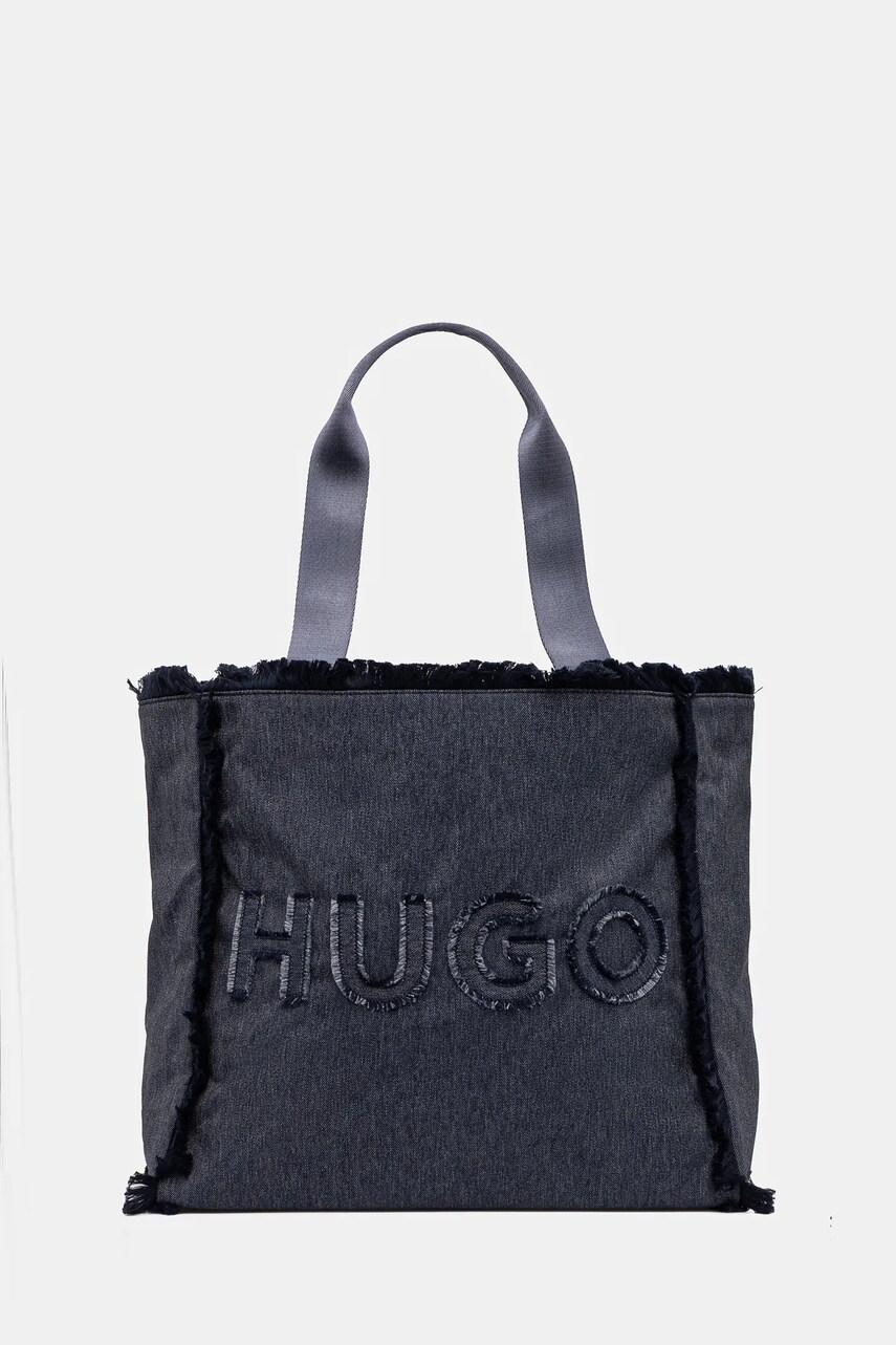HUGO poseta culoarea albastru marin, 50536258