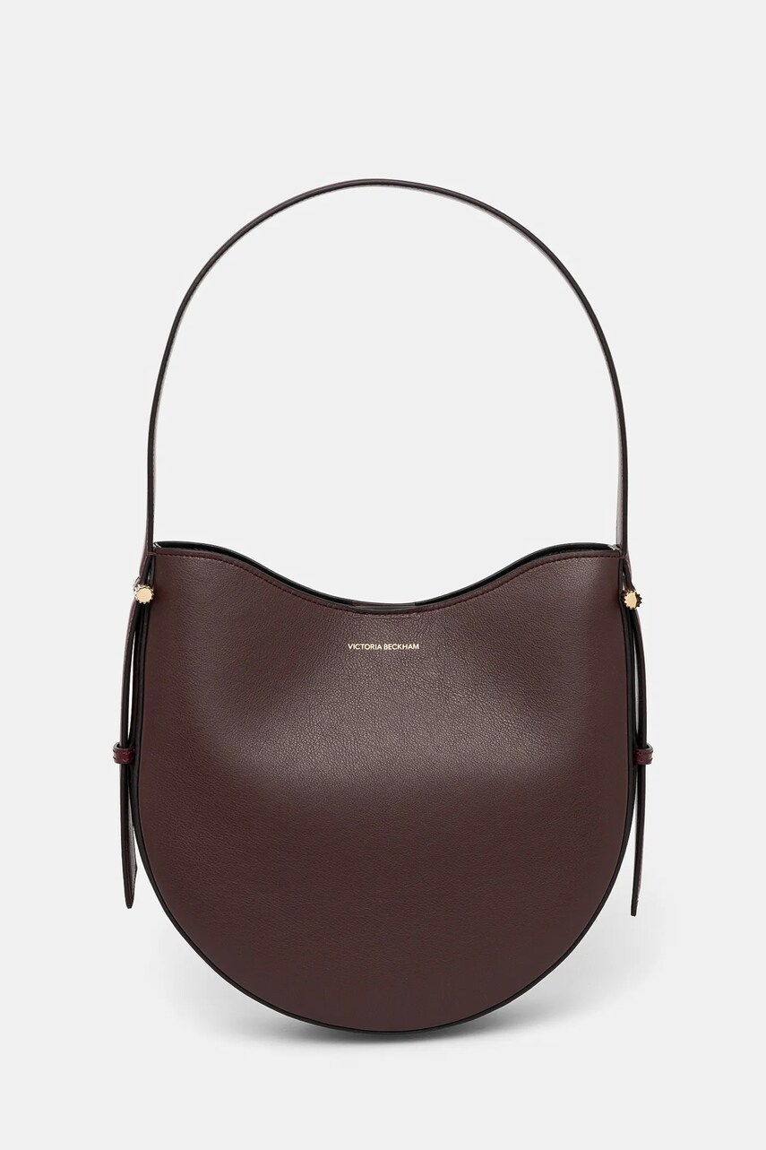 Victoria Beckham poseta de piele culoarea maro, B125AAC006190A