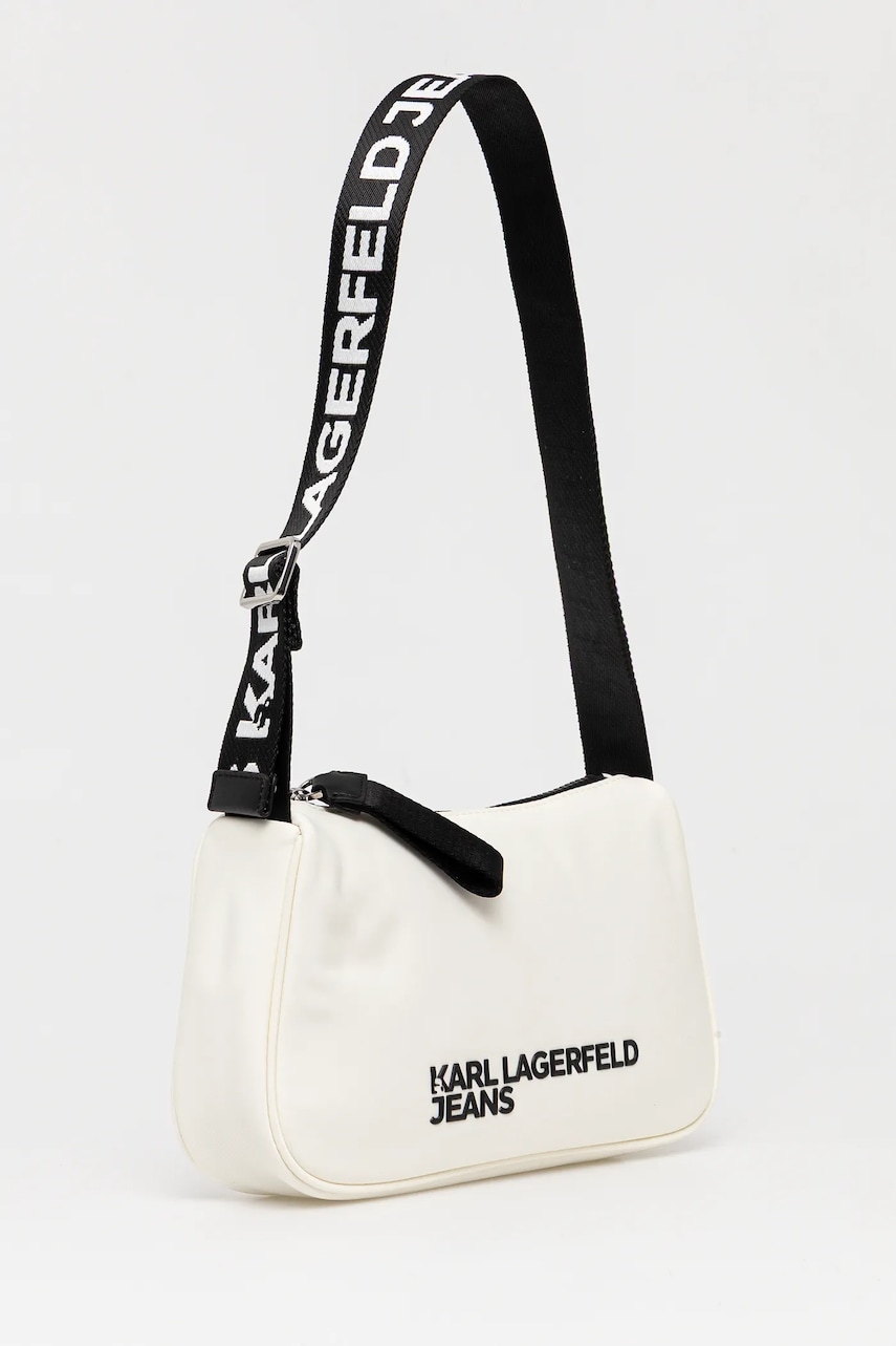 Сумочка Karl Lagerfeld Jeans цвет белый A1W30235 Сумочка Karl Lagerfeld Jeans цвет белый A1W30235