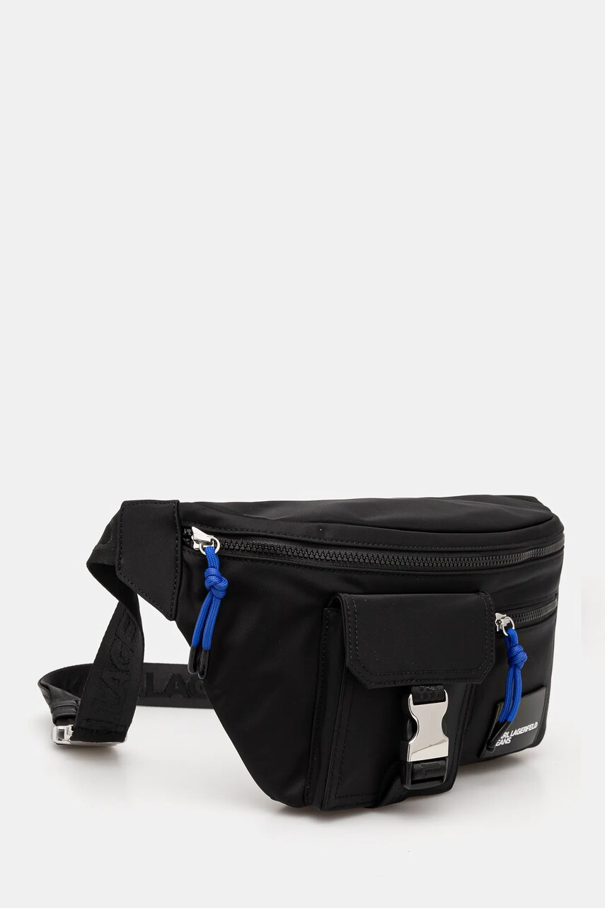 Сумка на пояс Karl Lagerfeld Jeans цвет чёрный A1M30299 Сумка на пояс Karl Lagerfeld Jeans цвет чёрный A1M30299