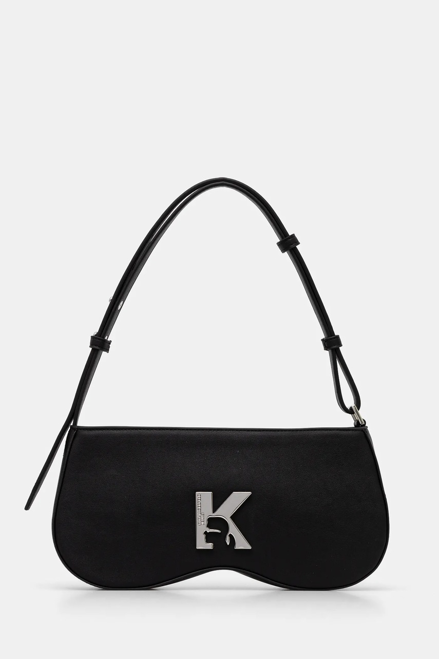 Karl Lagerfeld Jeans poseta culoarea negru, A1W30289