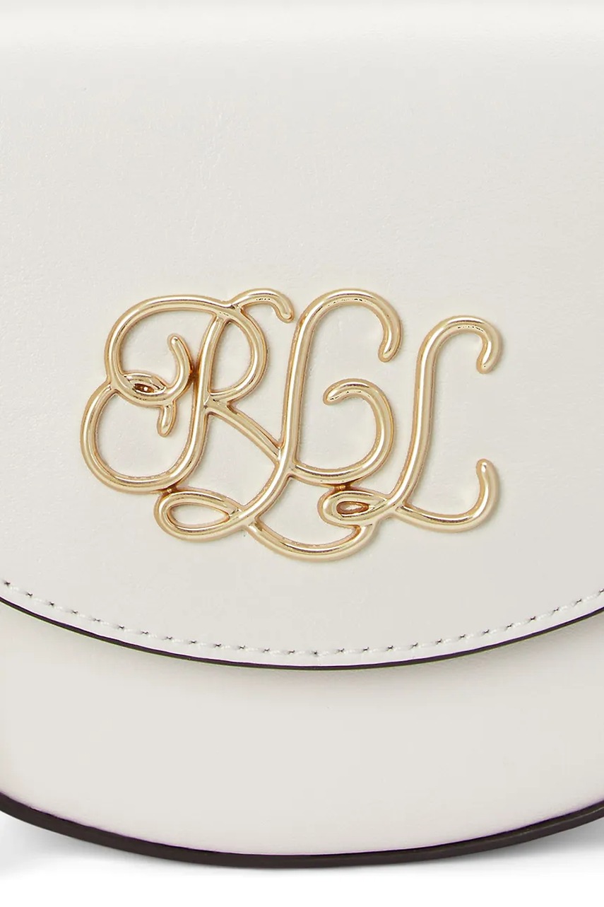 Шкіряна сумочка Lauren Ralph Lauren колір білий 431958978 