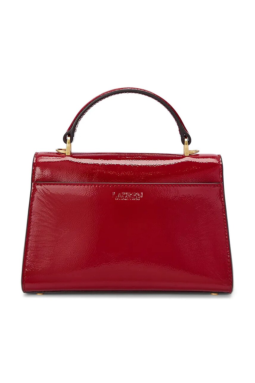Кожаная сумочка Lauren Ralph Lauren цвет красный 431958994 Кожаная сумочка Lauren Ralph Lauren цвет красный 431958994