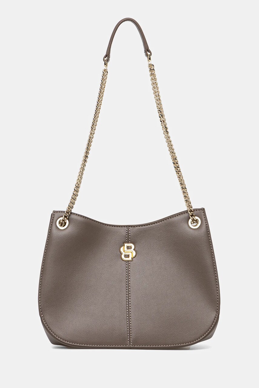 BOSS poseta culoarea maro, 50535972