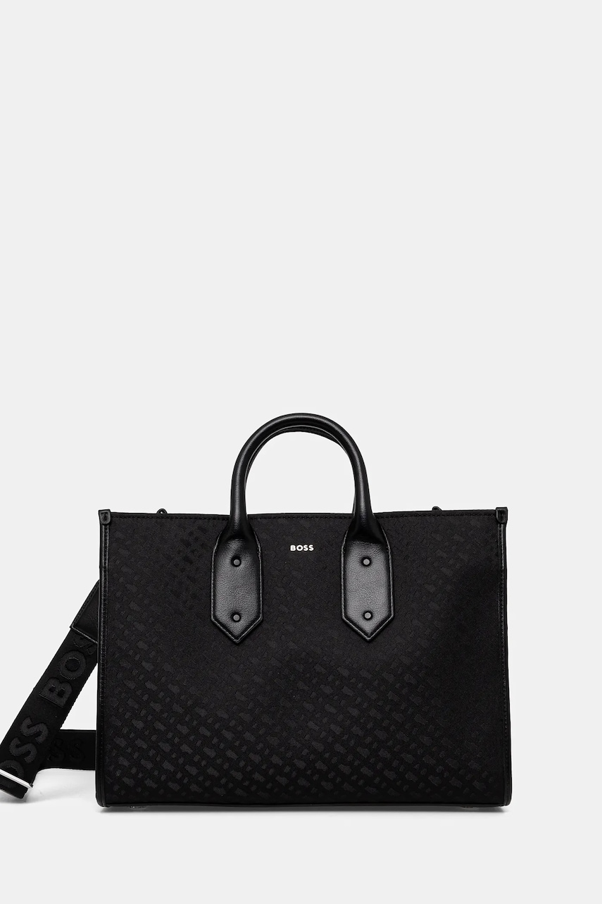 BOSS poseta culoarea negru, 50535980