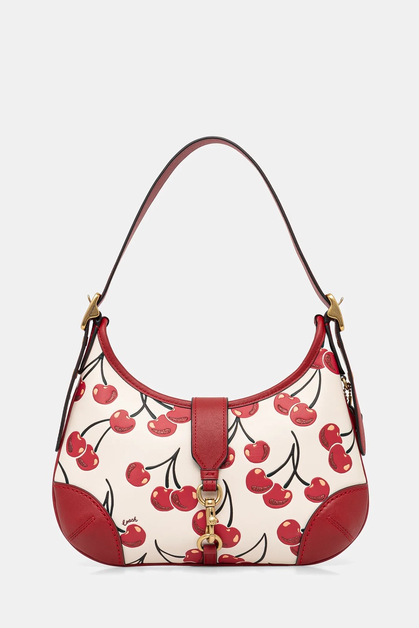 Kabelka Coach béžová barva, CY936