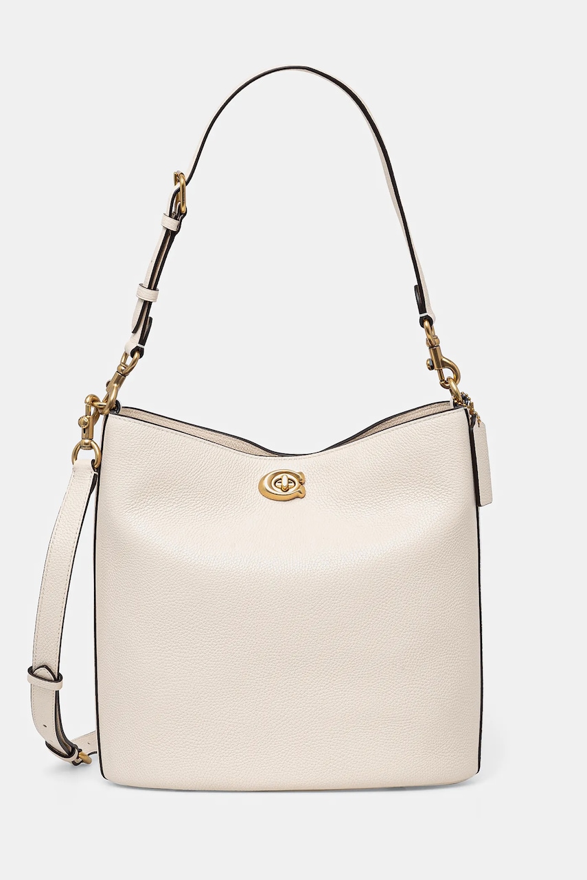 Coach poseta WILLOW culoarea bej, CW624 Coach poseta WILLOW culoarea bej, CW624
