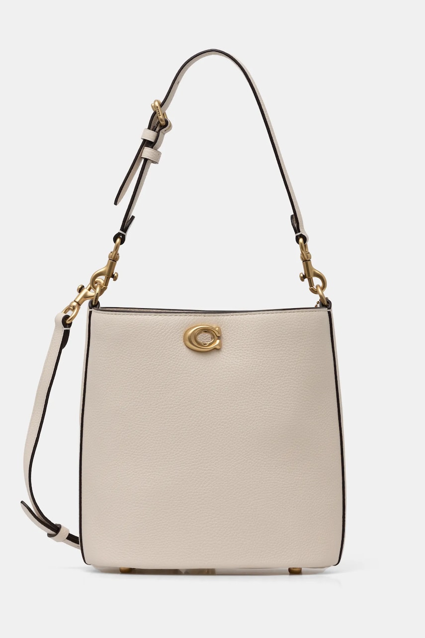 Coach poseta WILLOW culoarea bej, CW625 Coach poseta WILLOW culoarea bej, CW625