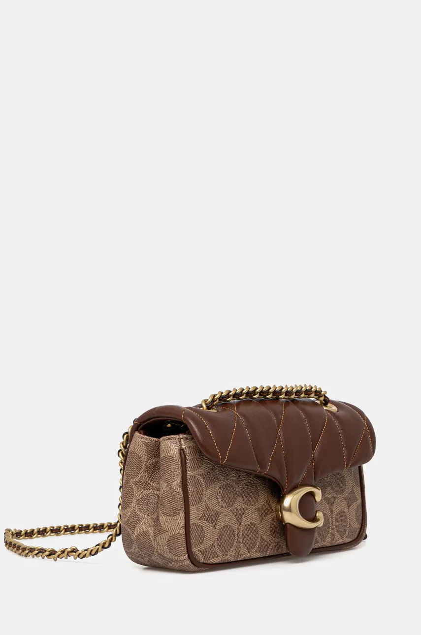 Сумочка Coach TABBY цвет бежевый CY816 Сумочка Coach TABBY цвет бежевый CY816