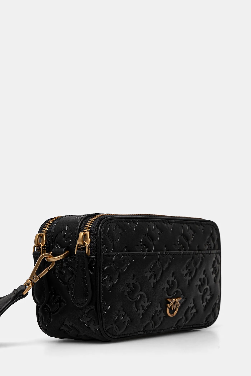 Кожаная сумочка Pinko цвет чёрный 104292 A1YB Кожаная сумочка Pinko цвет чёрный 104292 A1YB