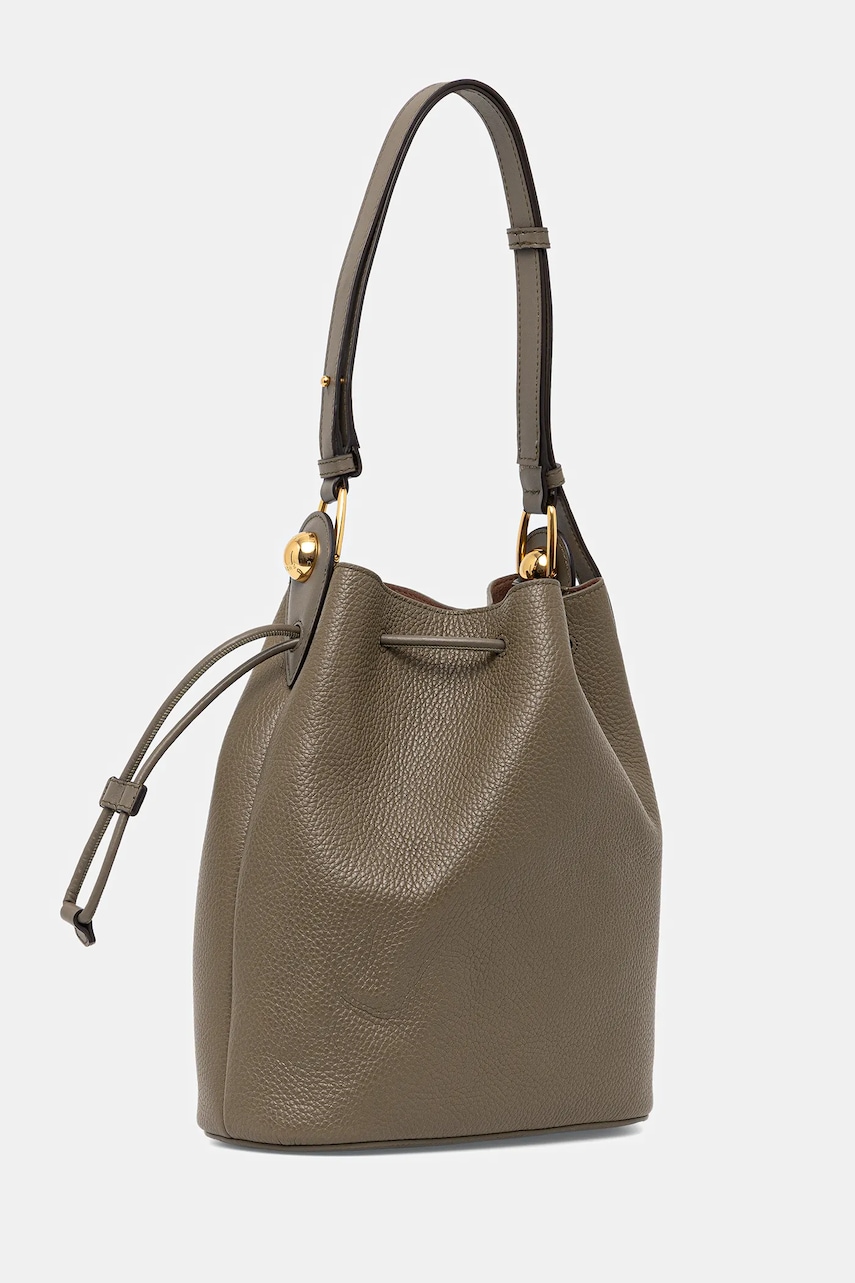 Кожаная сумочка Furla цвет зелёный WB01449 BX0176 2810S Кожаная сумочка Furla цвет зелёный WB01449 BX0176 2810S