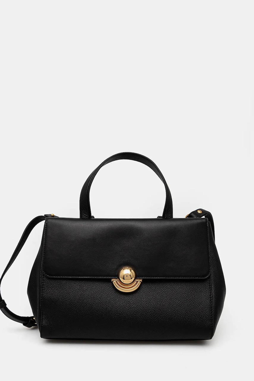 Furla poseta de piele culoarea negru, WB01579 BX3323 O6000