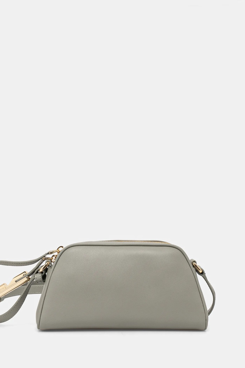 Furla poseta de piele culoarea verde, WE00747 BX3104 AG700