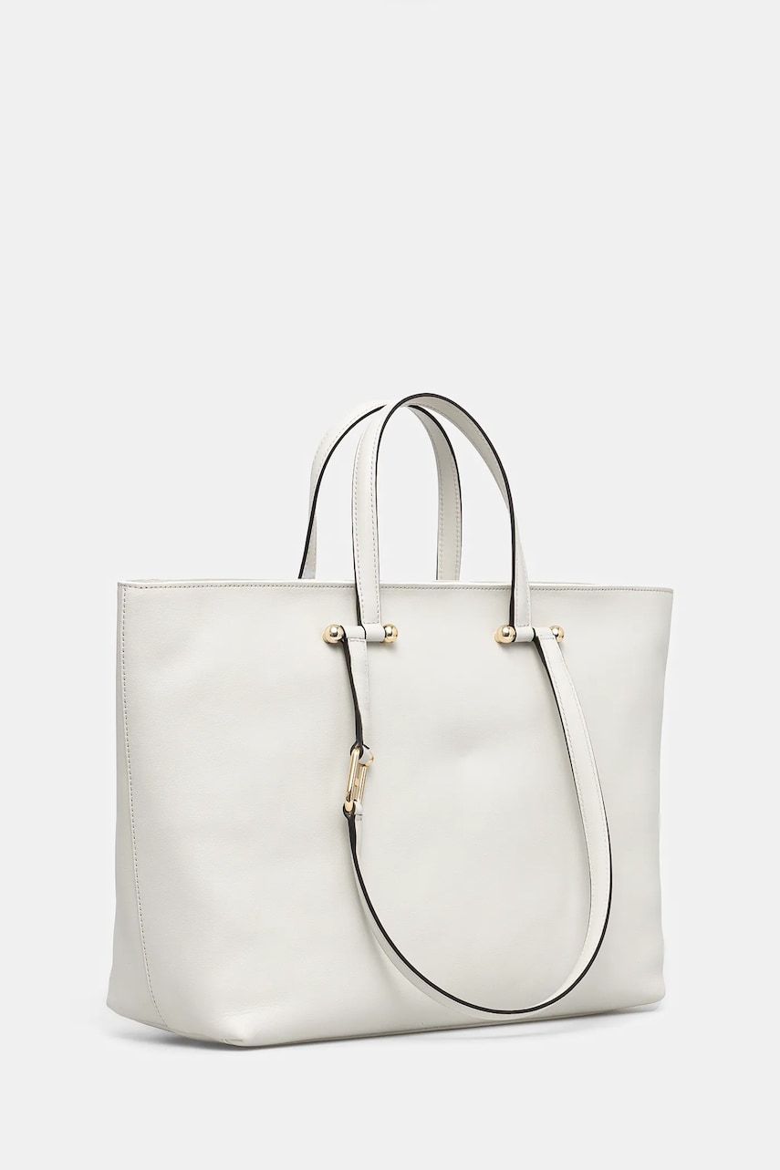 Кожаная сумочка Furla цвет белый WB01453 BX3169 3576S Кожаная сумочка Furla цвет белый WB01453 BX3169 3576S