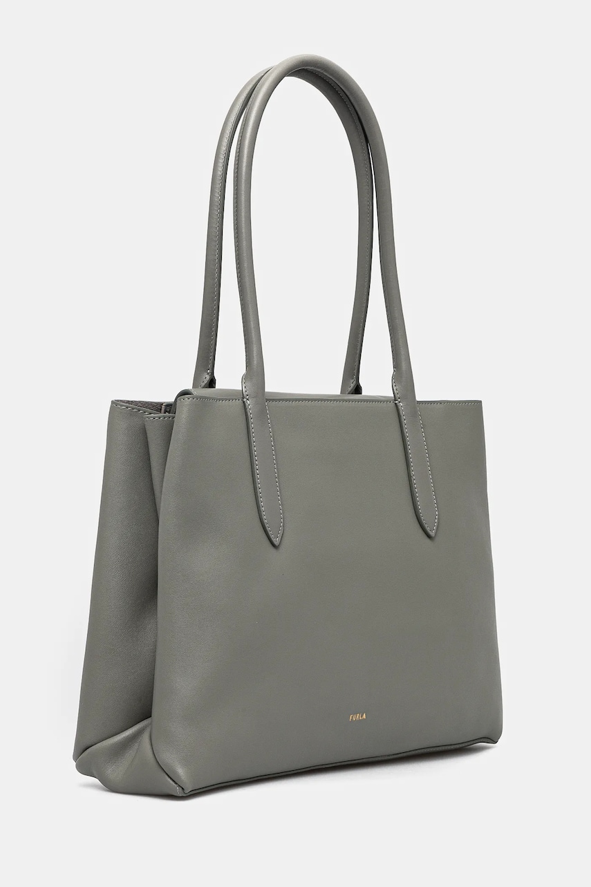 Кожаная сумочка Furla цвет зелёный WB01530 BX3169 3589S Кожаная сумочка Furla цвет зелёный WB01530 BX3169 3589S