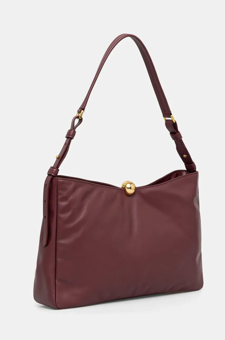 Кожаная сумочка Furla цвет бордовый WB01365 BX3168 26700 Кожаная сумочка Furla цвет бордовый WB01365 BX3168 26700