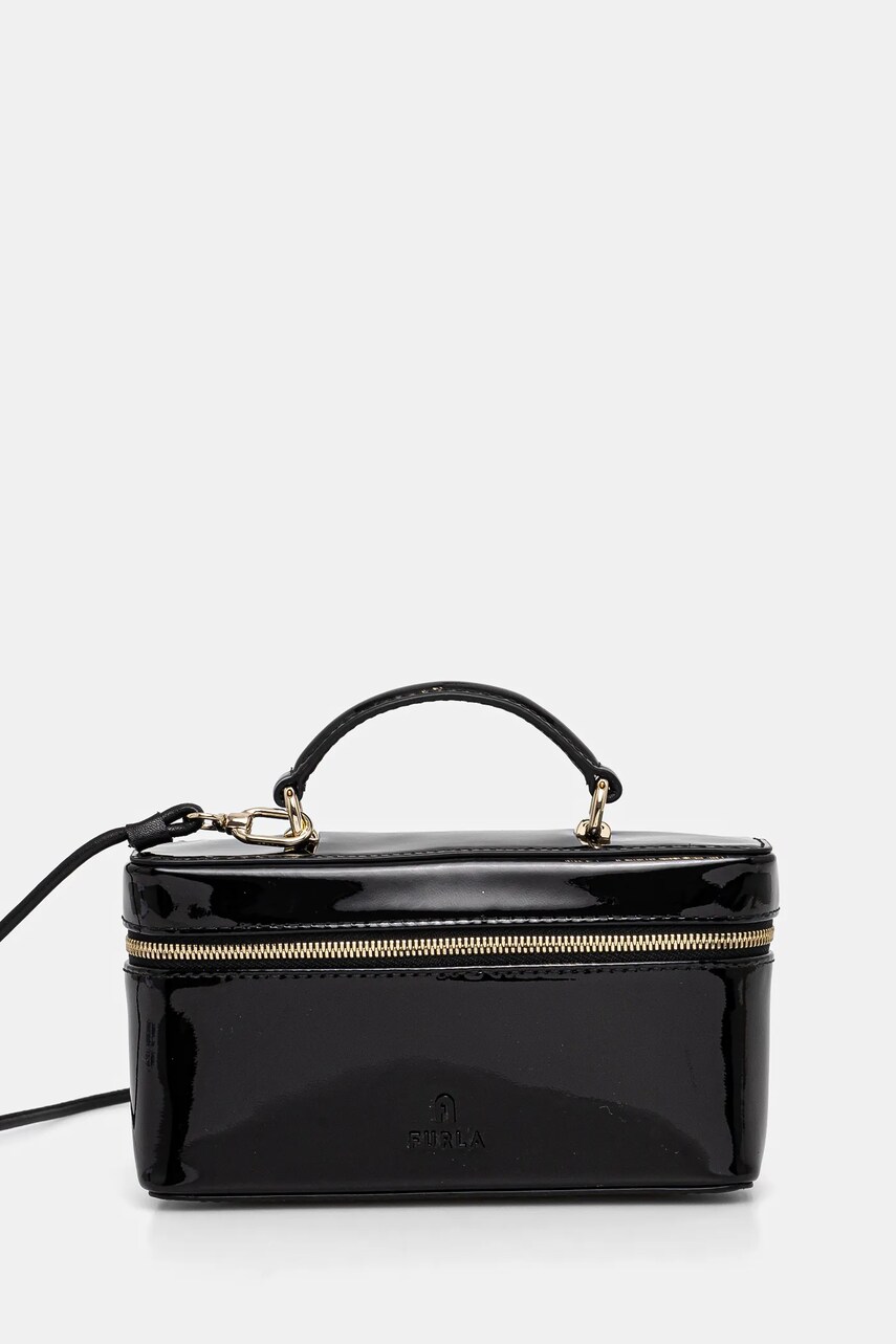 Furla poseta culoarea negru, WE00780 BX0246 O6000