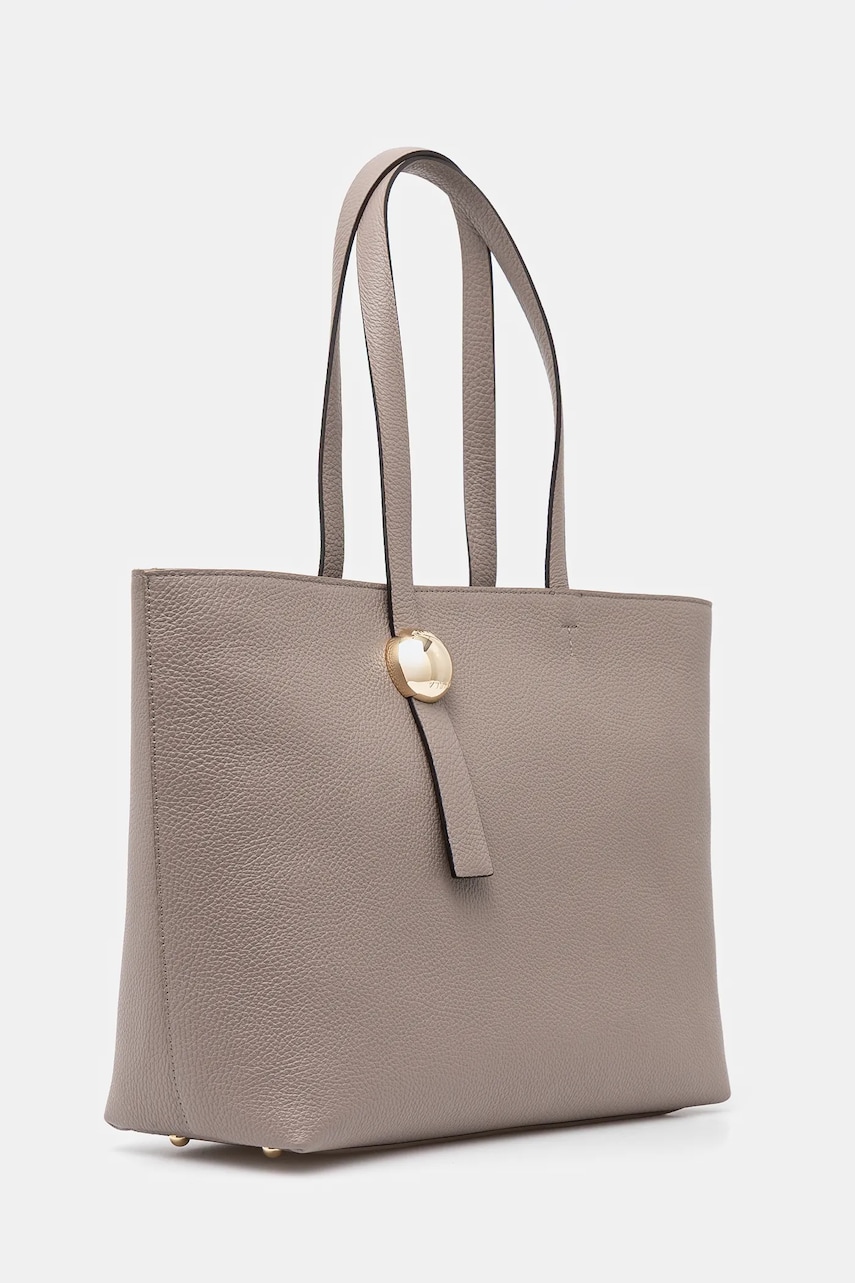 Кожаная сумочка Furla цвет серый WB01353 HSF000 2572S Кожаная сумочка Furla цвет серый WB01353 HSF000 2572S