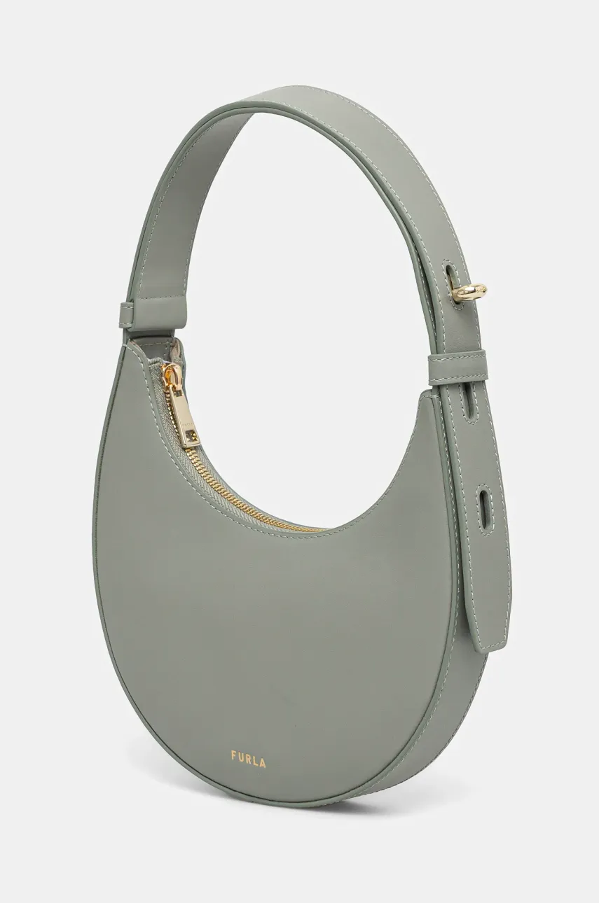 Кожаная сумочка Furla цвет зелёный WE00649 AX0733 AG700 Кожаная сумочка Furla цвет зелёный WE00649 AX0733 AG700
