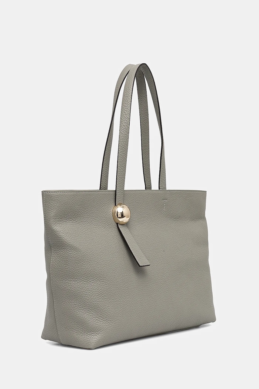 Кожаная сумочка Furla цвет зелёный WB01353 HSF000 AG700 Кожаная сумочка Furla цвет зелёный WB01353 HSF000 AG700
