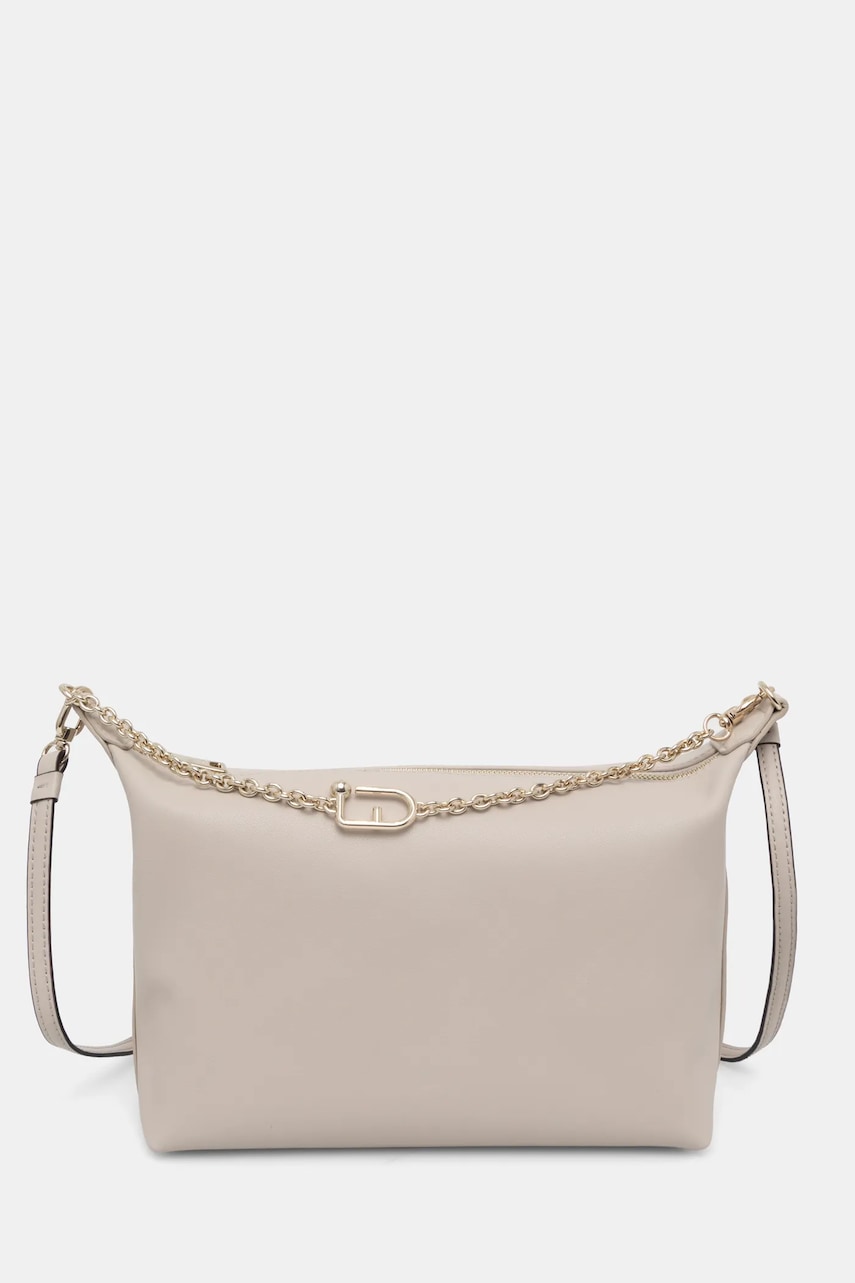 Furla poseta de piele culoarea bej, WE00662 BX3104 VAN00