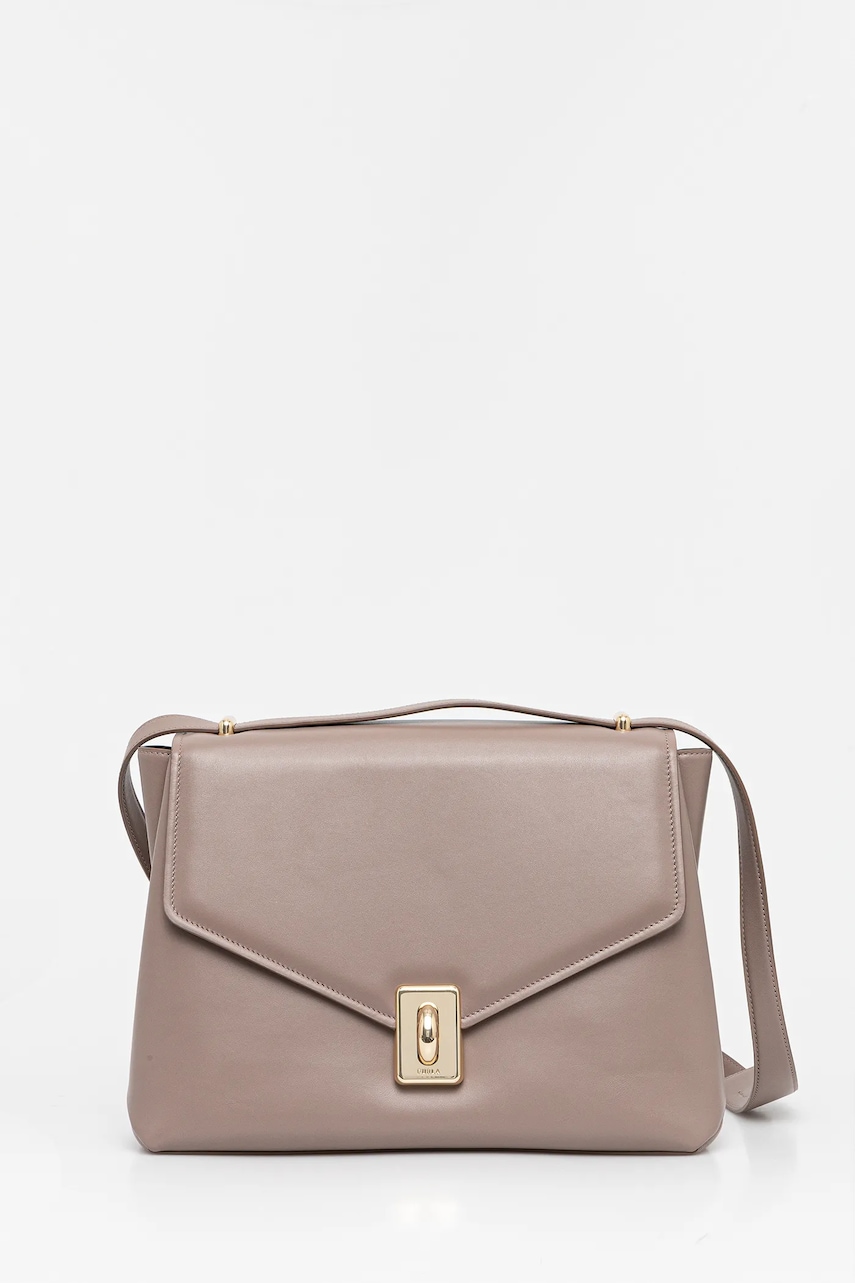 Furla geanta de piele culoarea maro, WB01516 BX3227 MA200