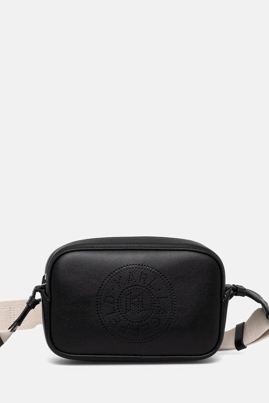 Karl Lagerfeld poseta de piele culoarea negru, A1W30024