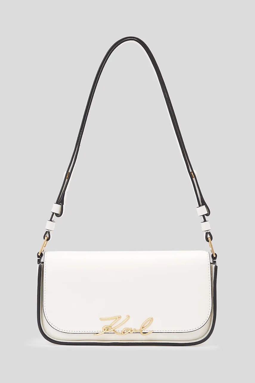 Karl Lagerfeld poșetă de piele K/SIGNATURE A1W30039