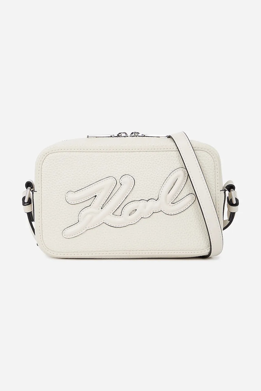 Karl Lagerfeld poseta K/SKUARE culoarea alb, A1W30040