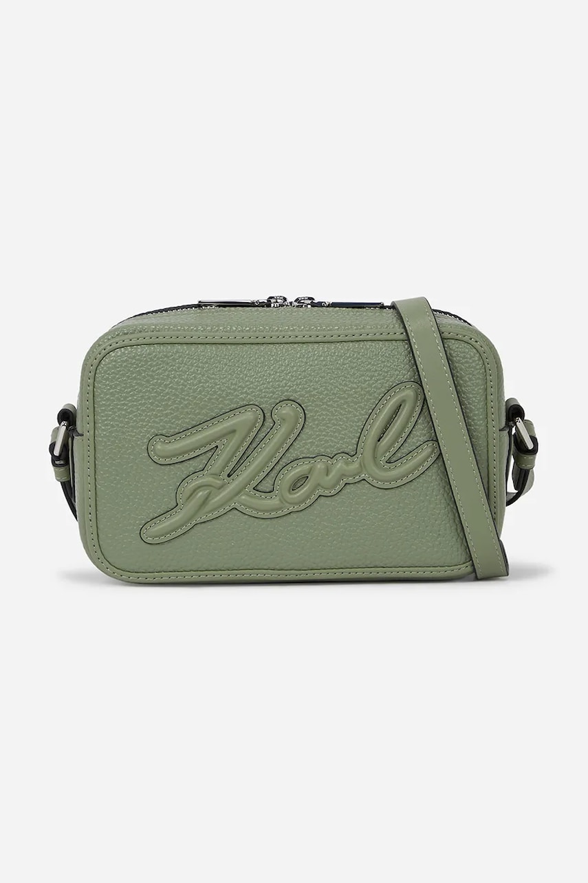 Karl Lagerfeld poseta culoarea verde, A1W30040