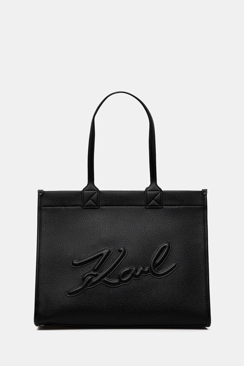 Levně Kabelka Karl Lagerfeld černá barva, A1W30041