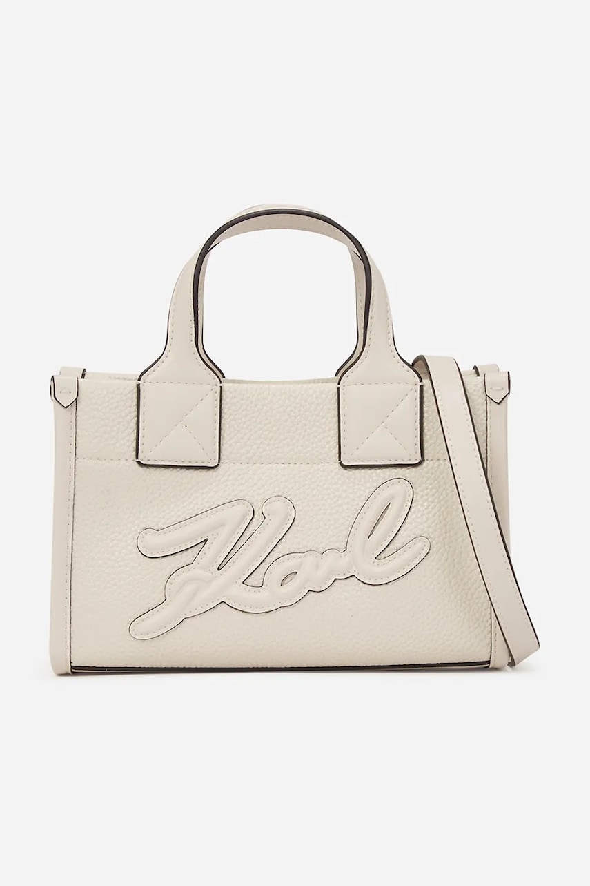 Karl Lagerfeld poseta culoarea alb, A1W30043