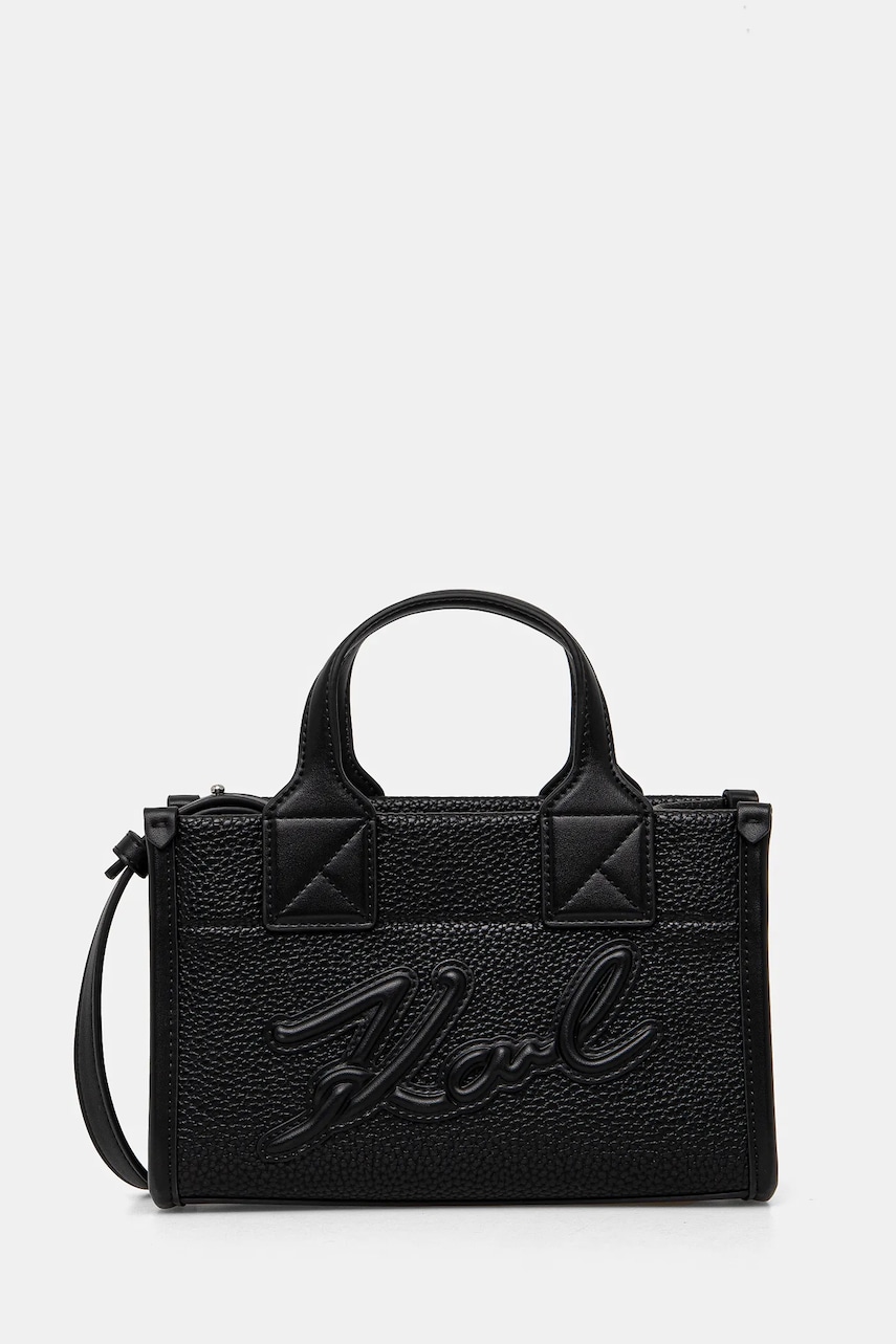 Karl Lagerfeld poseta culoarea negru, A1W30043