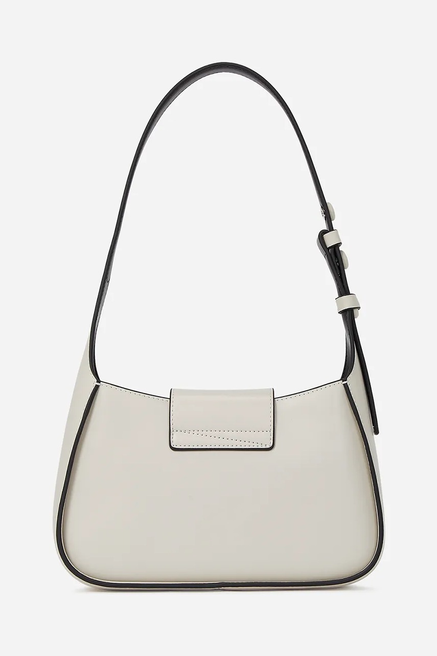 Кожаная сумочка Karl Lagerfeld цвет белый A1W30149 Кожаная сумочка Karl Lagerfeld цвет белый A1W30149