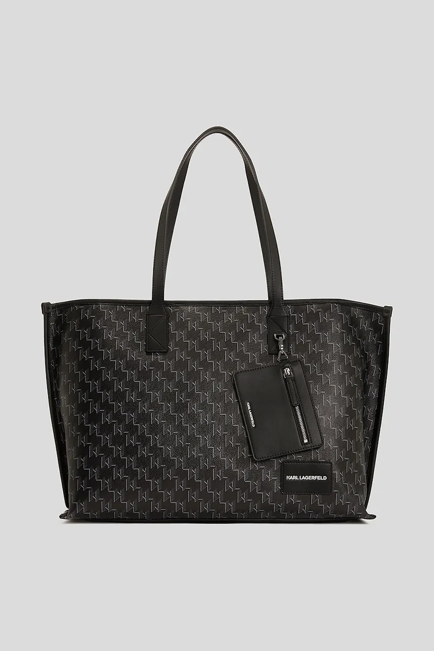 Karl Lagerfeld poșetă culoarea bej, A1W30183