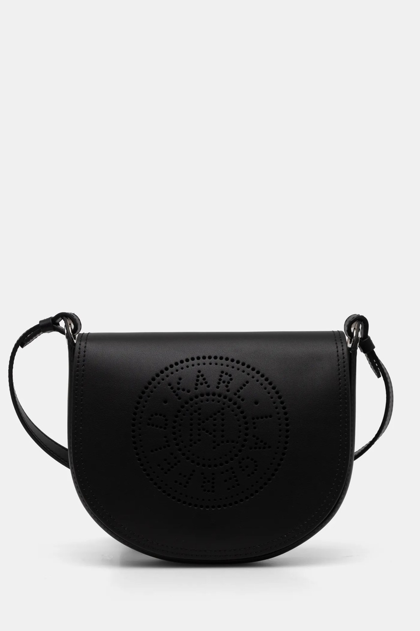 Karl Lagerfeld poseta de piele culoarea negru, A1W30212