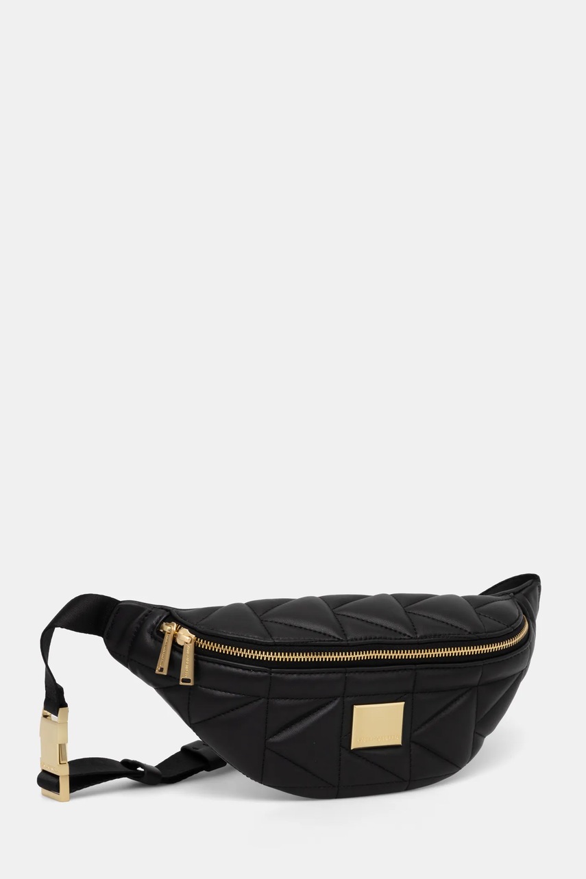 Кожаная сумка на пояс Karl Lagerfeld цвет чёрный A1W30227 Кожаная сумка на пояс Karl Lagerfeld цвет чёрный A1W30227