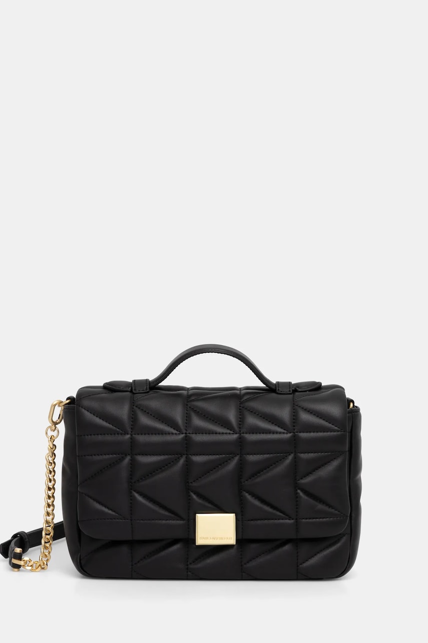 Karl Lagerfeld poseta culoarea negru, A1W30357 Karl Lagerfeld poseta culoarea negru, A1W30357