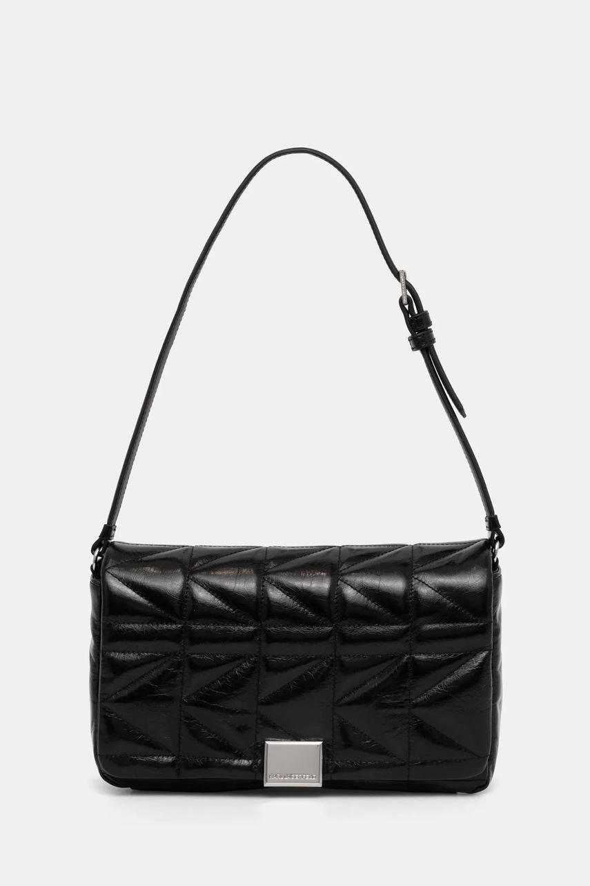 Karl Lagerfeld poseta de piele culoarea negru, A1W30394