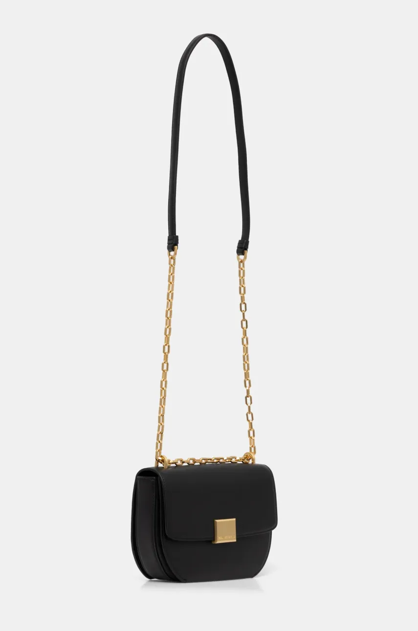 Кожаная сумочка Karl Lagerfeld цвет чёрный A1W30445 Кожаная сумочка Karl Lagerfeld цвет чёрный A1W30445
