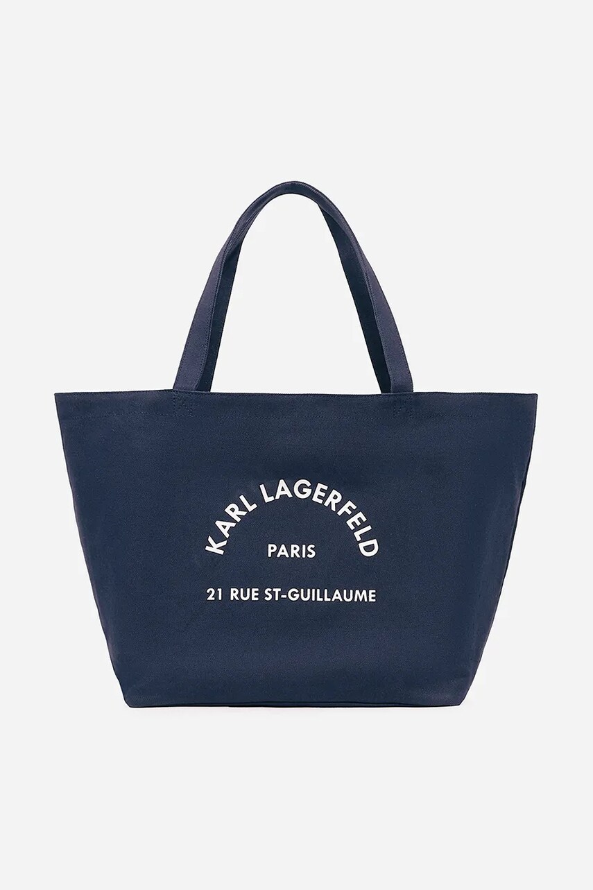 Karl Lagerfeld poseta culoarea albastru marin, A1W50006